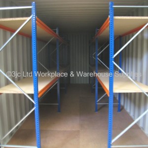 20 Foot Shipping Container Shelving Package
